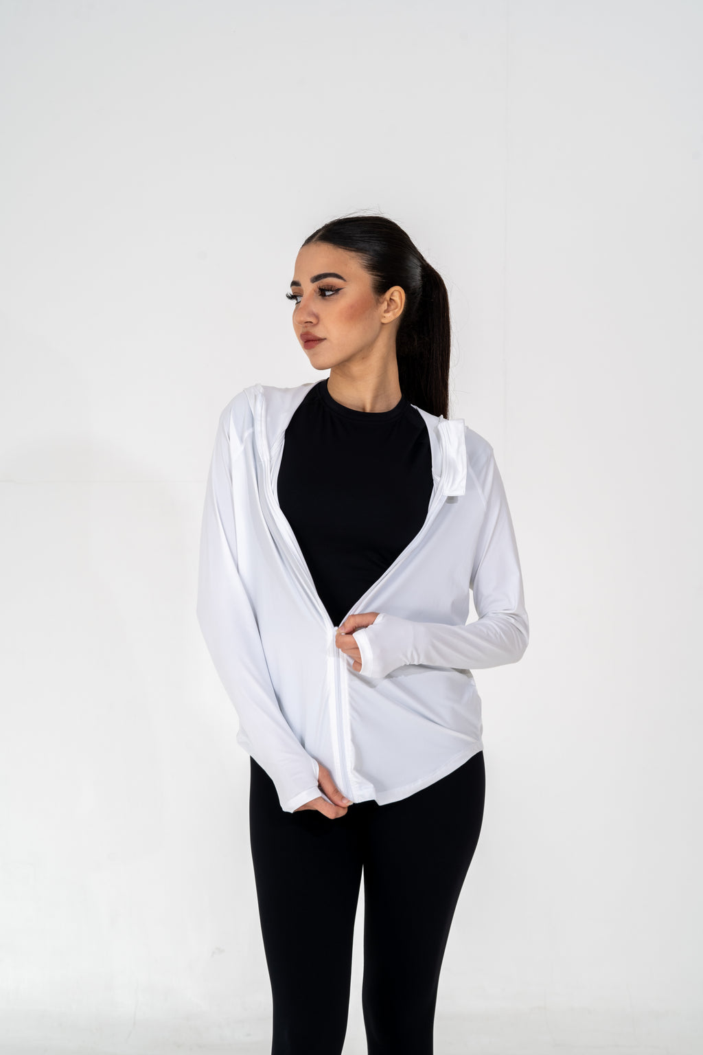 Full Zipper Women Jacket