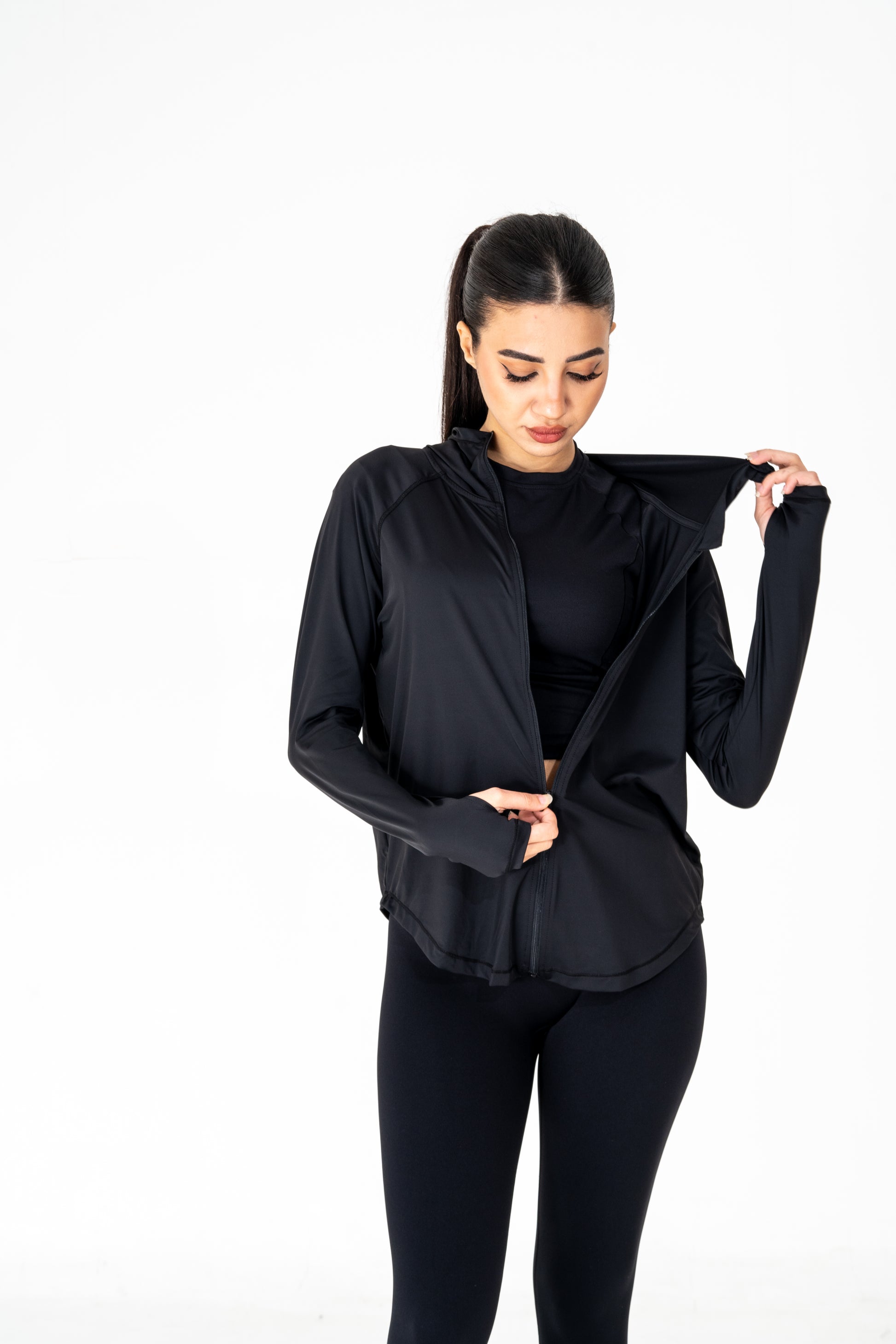 Full Zipper Women Jacket